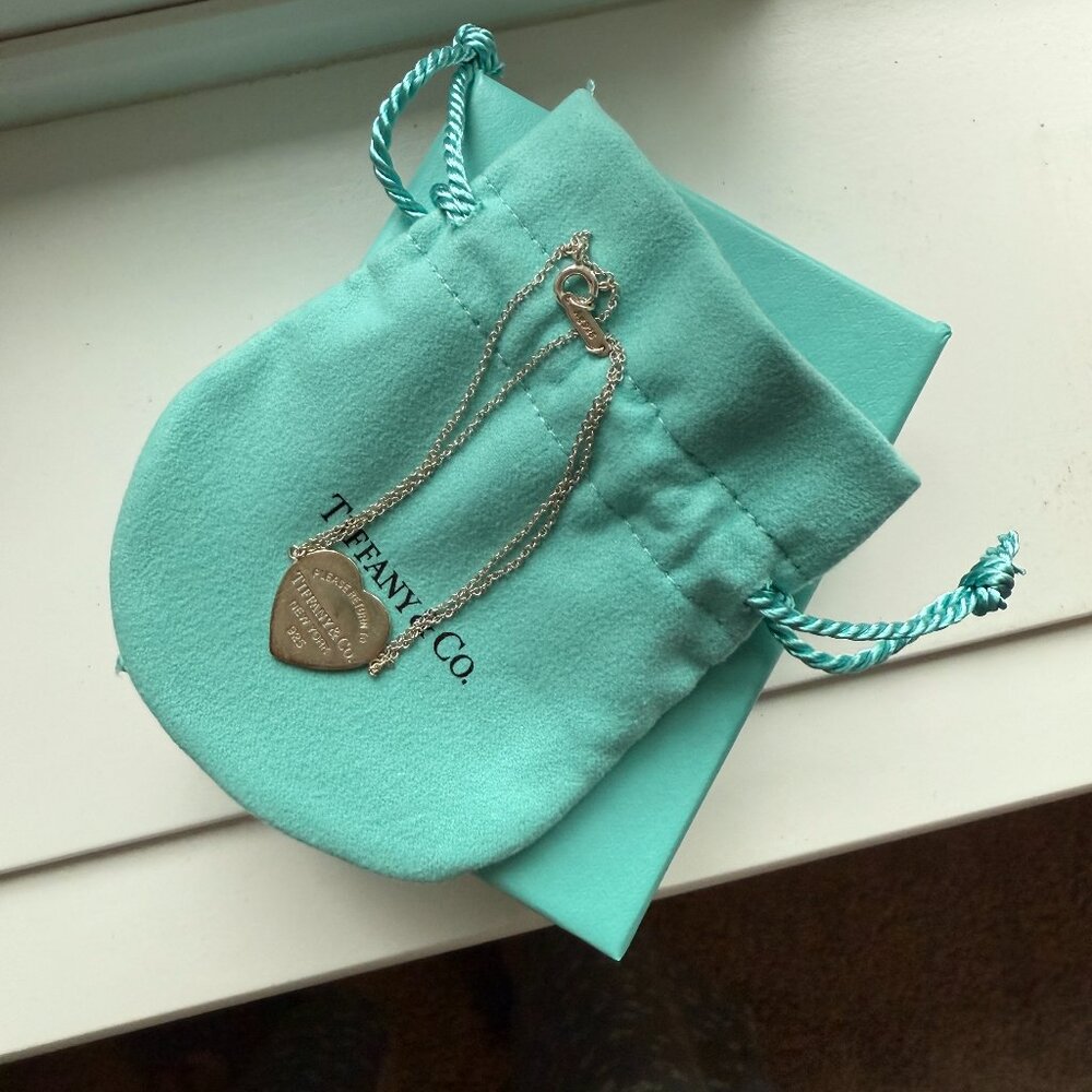 Return to Tiffany | Heart Tag | Double Chain Bracelet